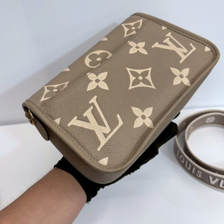 Louis Vuitton 法棍包 大象灰 晶片款-12