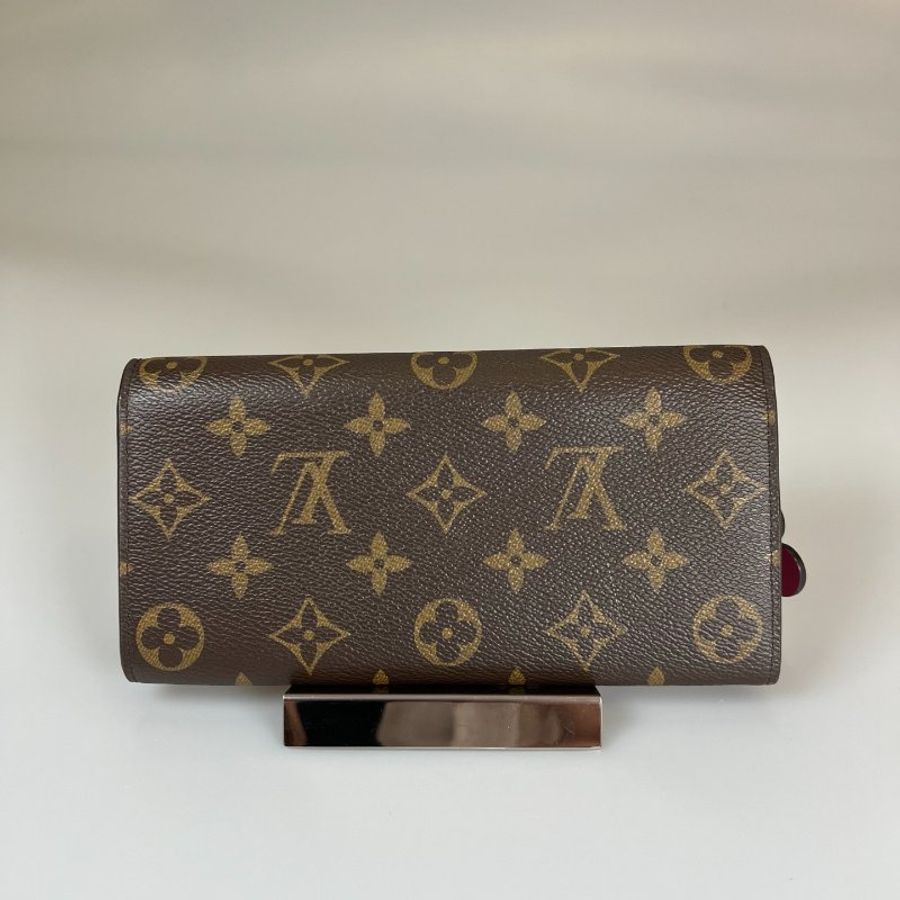 LV M64202 老花EMILIE花卉造型信封長夾-1