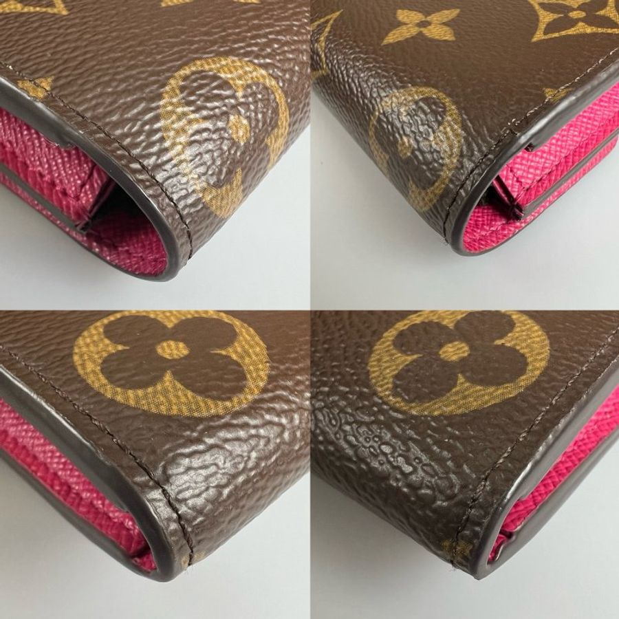 LV M64202 老花EMILIE花卉造型信封長夾-14