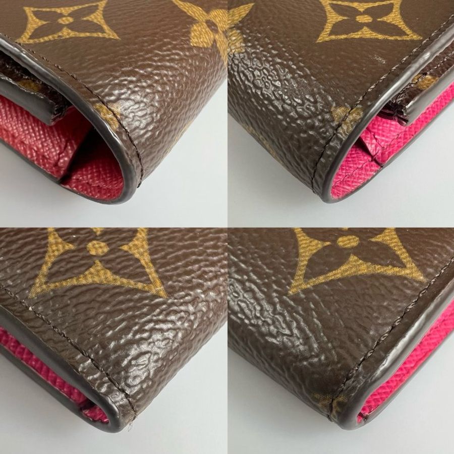 LV M64202 老花EMILIE花卉造型信封長夾-15