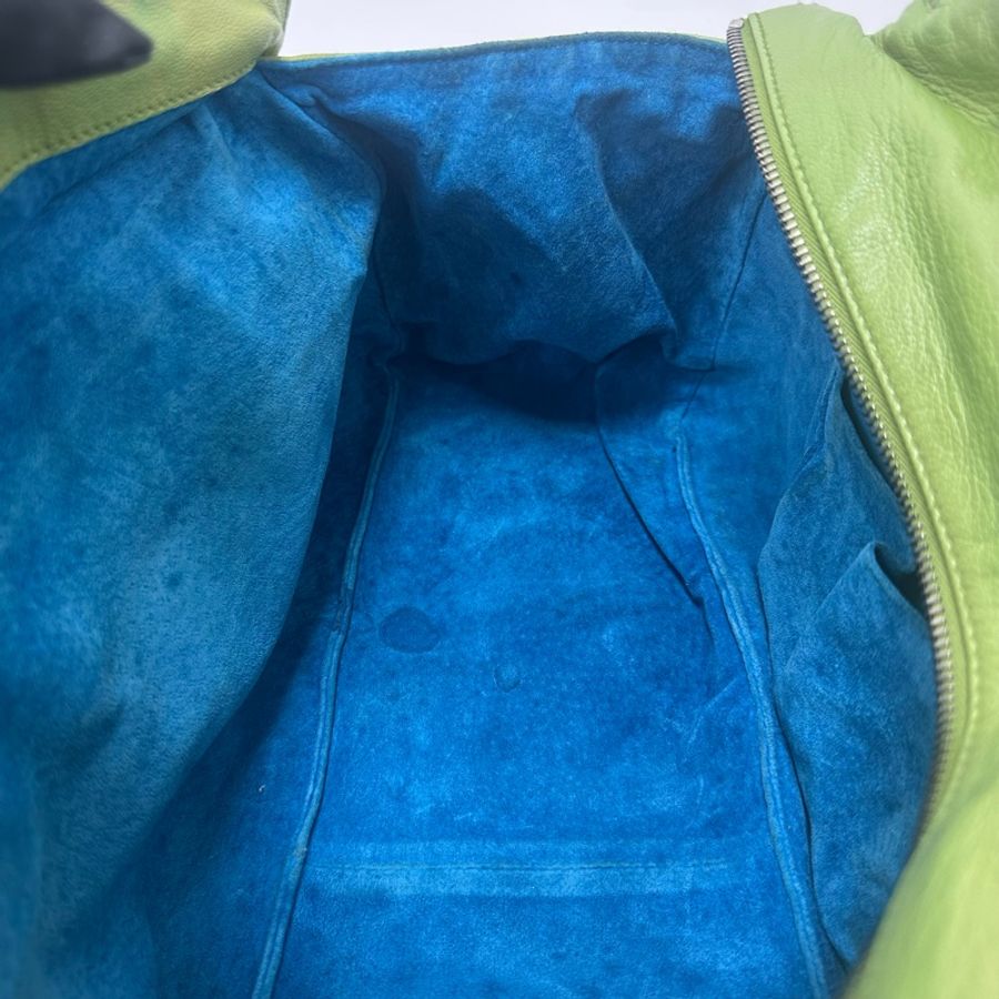 【赫蒂國際精品】Bottega Veneta 綠色編織皮革肩背包 vintage-26