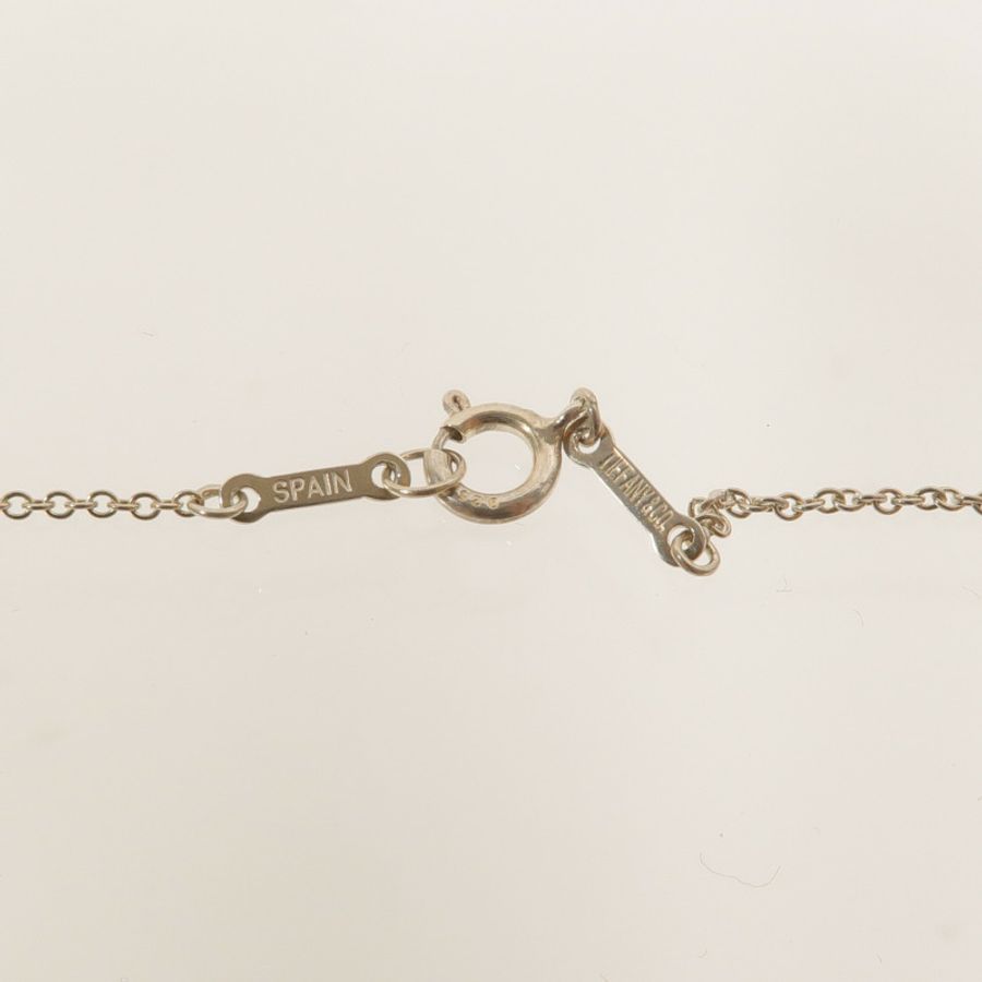 TIFFANY&CO 925純銀Elsa Peretti Full Heart Necklace項鍊-6