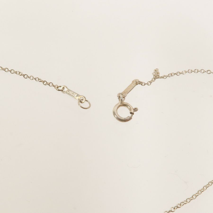 TIFFANY&CO 925純銀Elsa Peretti Full Heart Necklace項鍊-7