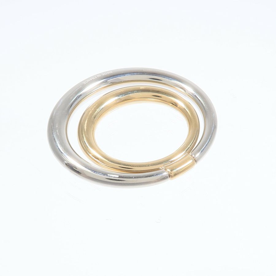 HERMES 金屬Twins Scarf Ring絲巾扣-4