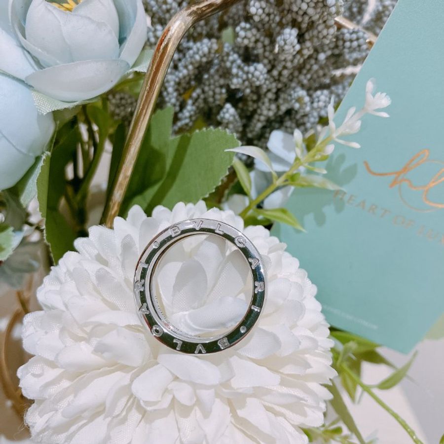 TK2099 Bvlgari 寶格麗救助兒童系列戒指 Save The Children Ring Sliver 925 Size 61-2