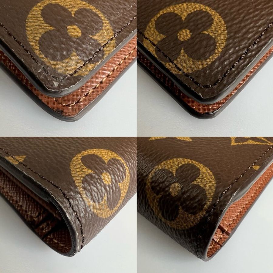 LV M66540/晶片款 老花Brazza 對開長夾-11