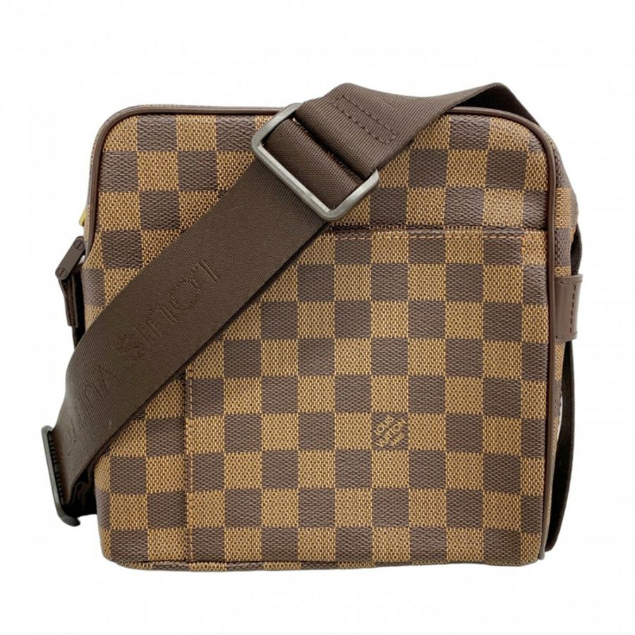 路易威登 Damier Olaf 小號單肩包 N41442 Ebene 女士-0