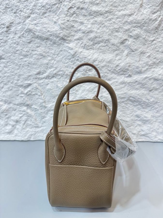 Hermes 愛馬仕 lindy 26 大象灰 金扣 g刻 附件 塵袋 盒-2