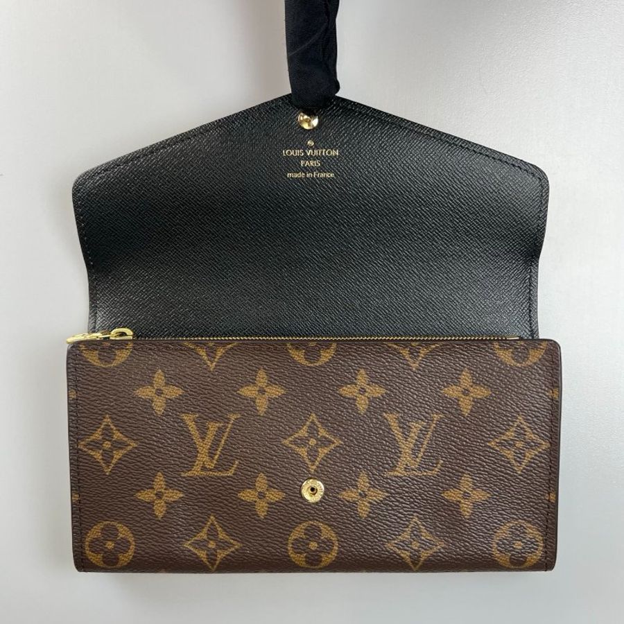 LV M80726/晶片款 信封長夾 拚色-6