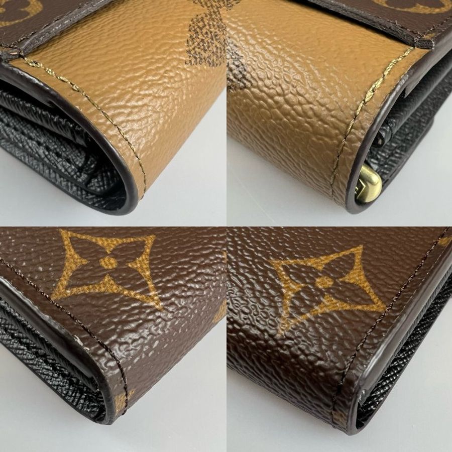 LV M80726/晶片款 信封長夾 拚色-12