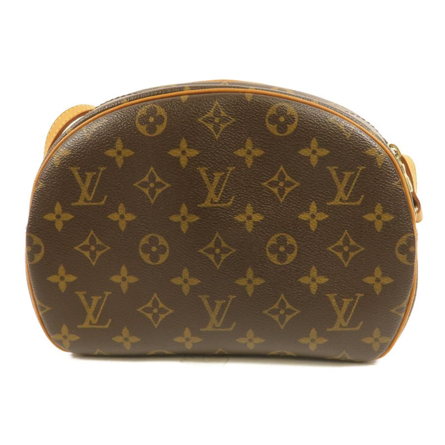 LOUIS VUITTON Monogram Blois金扣肩背袋棕色-1
