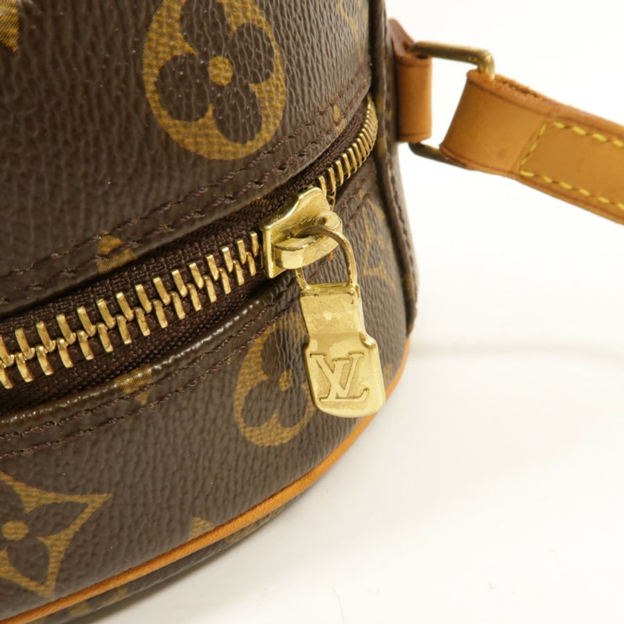 LOUIS VUITTON Monogram Blois金扣肩背袋棕色-6