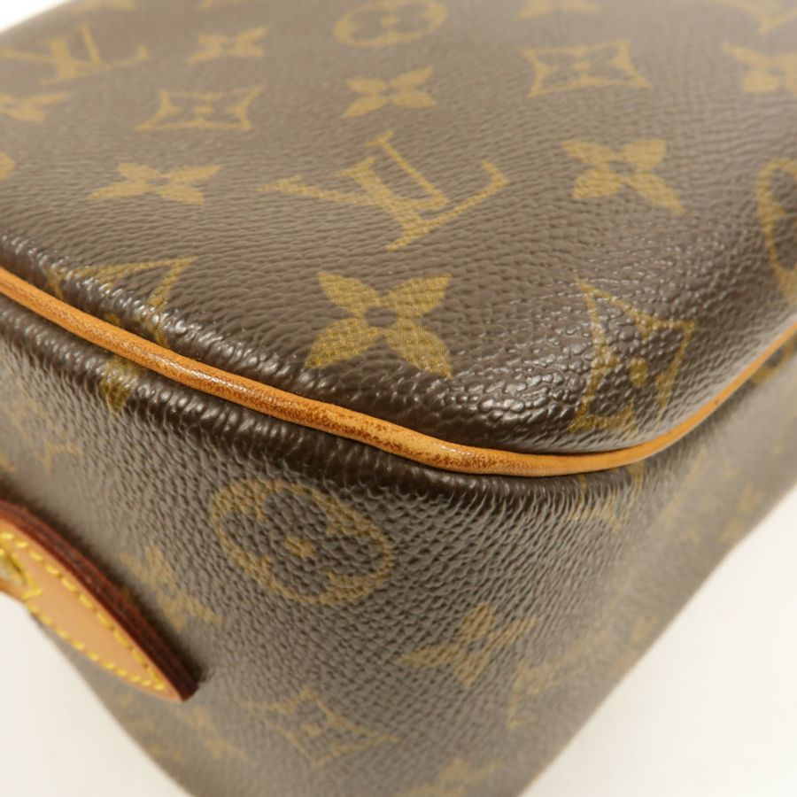 LOUIS VUITTON Monogram Blois金扣肩背袋棕色-10