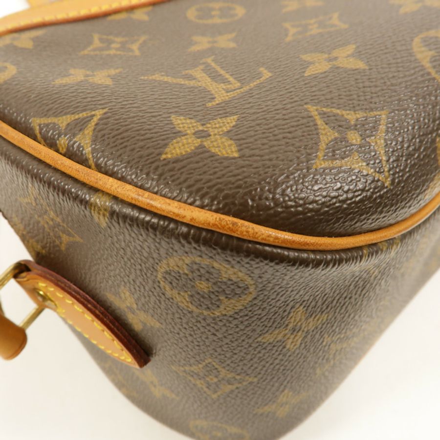 LOUIS VUITTON Monogram Blois金扣肩背袋棕色-12
