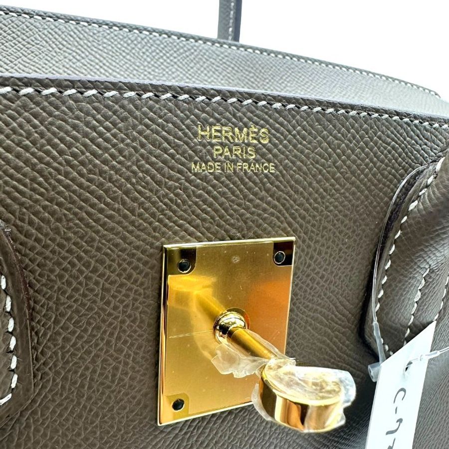 【美收精品】HERMES Birkin 柏金包 大象灰 30 C-722【隔月月中將轉賣至日本 上架期限30天】-9