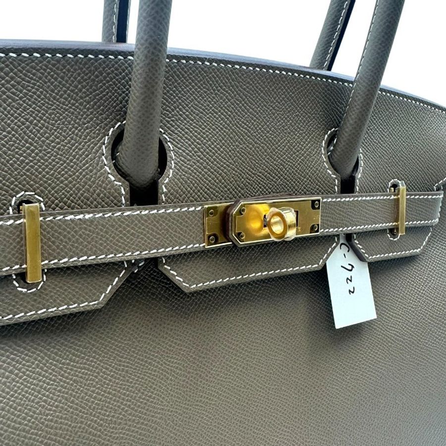 【美收精品】HERMES Birkin 柏金包 大象灰 30 C-722【隔月月中將轉賣至日本 上架期限30天】-10