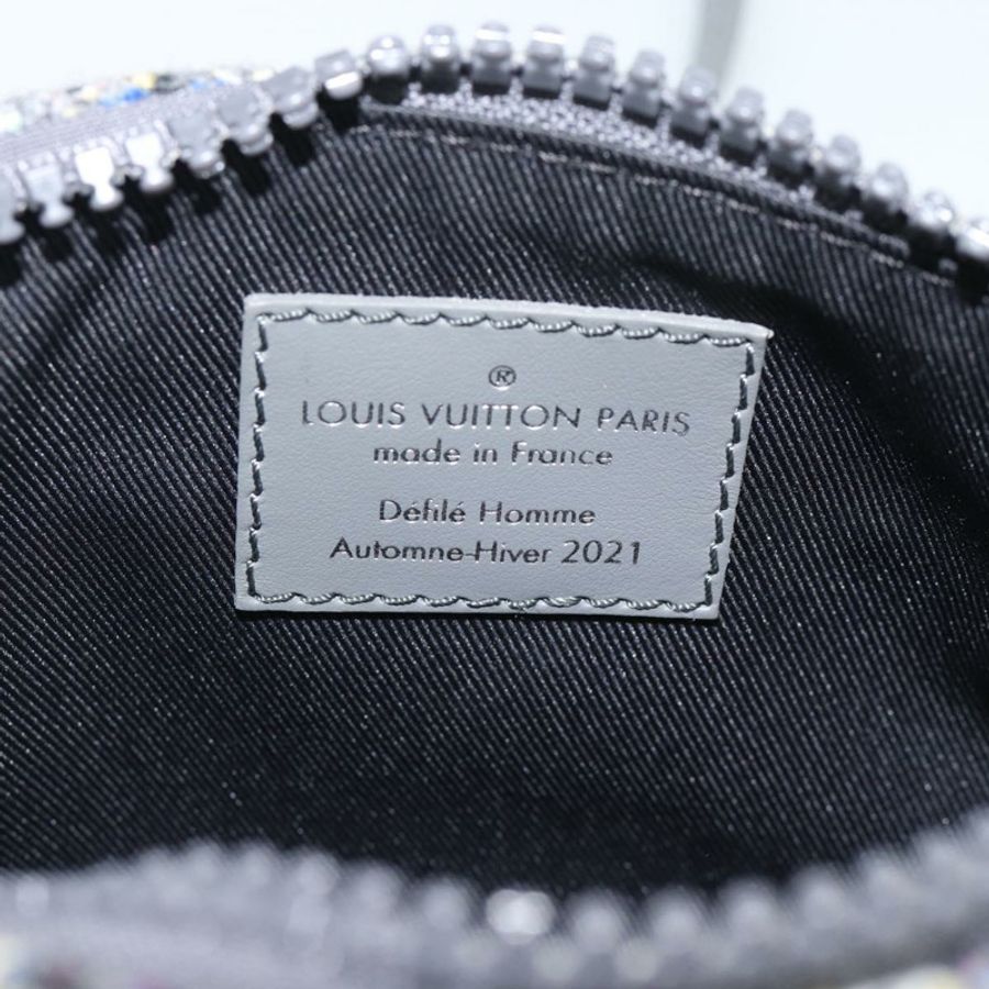【日本直送】路易威登 Monogram 花紋氈 Keepall XS 手提包 灰色/粉紅色 M80821 正品 191687SAM-10