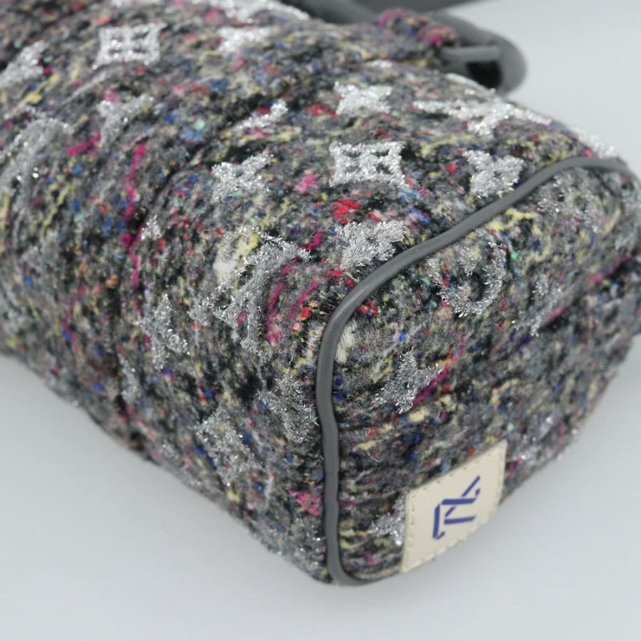 【日本直送】路易威登 Monogram 花紋氈 Keepall XS 手提包 灰色/粉紅色 M80821 正品 191687SAM-16