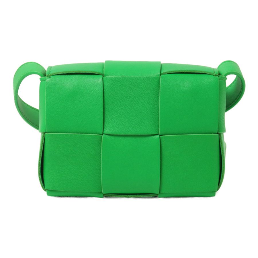 BOTTEGA VENETA 羊皮皮革Mini Cassette肩背袋-1