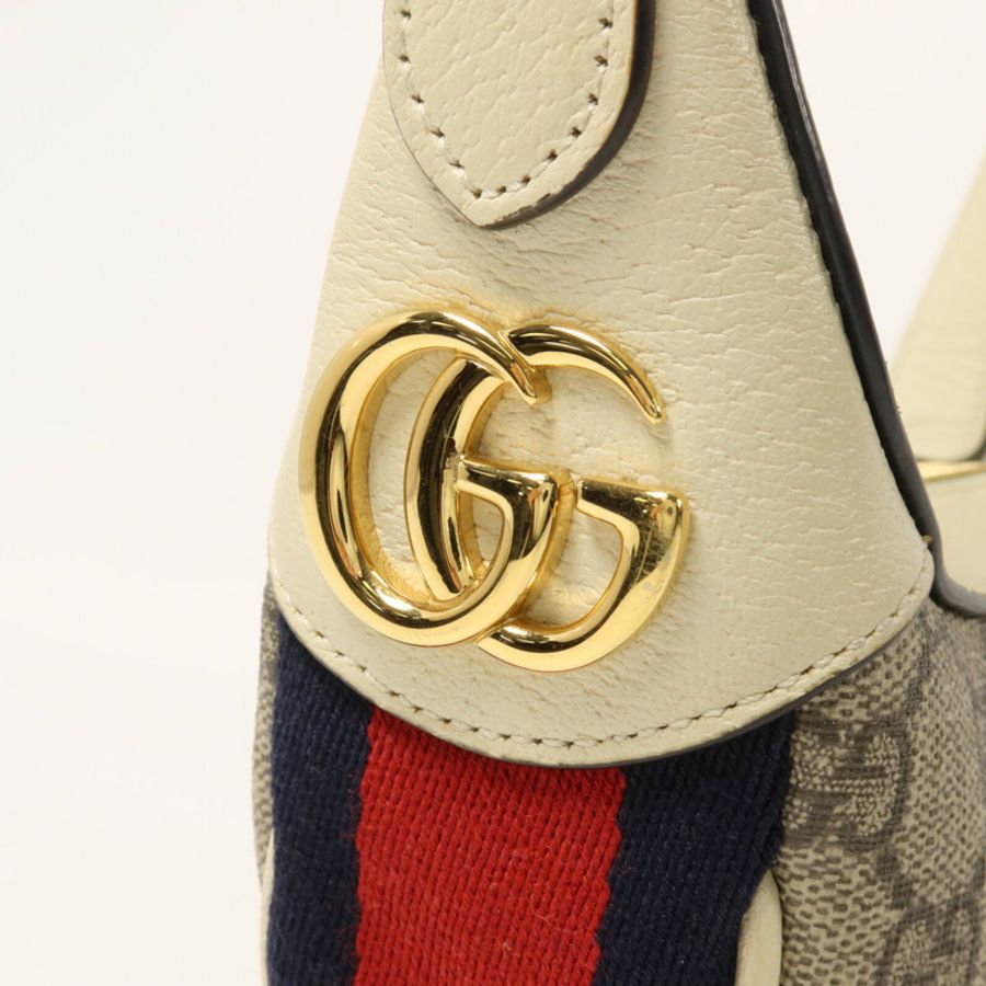 GUCCI 塗層帆布Opidia Mini Bag手挽袋-9