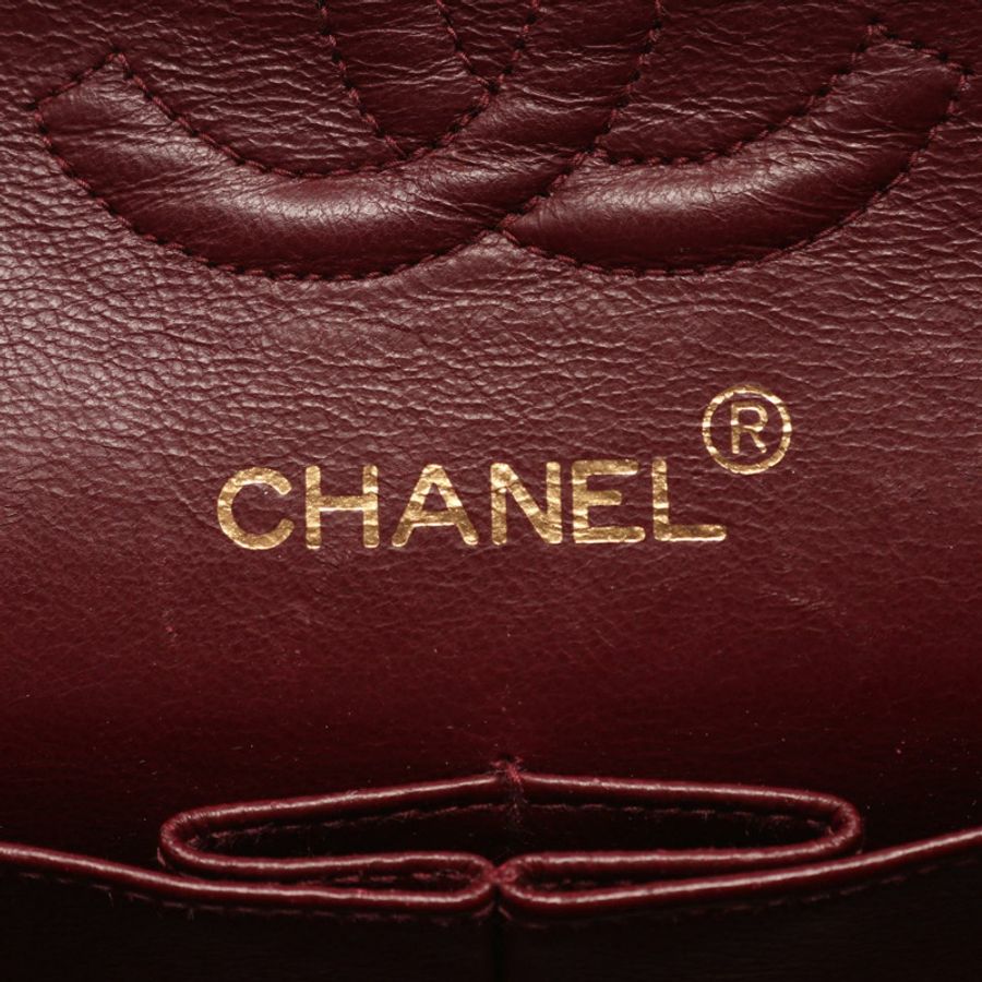 香奈兒 (CHANEL) 絎縫雙蓋鏈條肩背包,羊皮材質,黑色,金色五金,二手-3