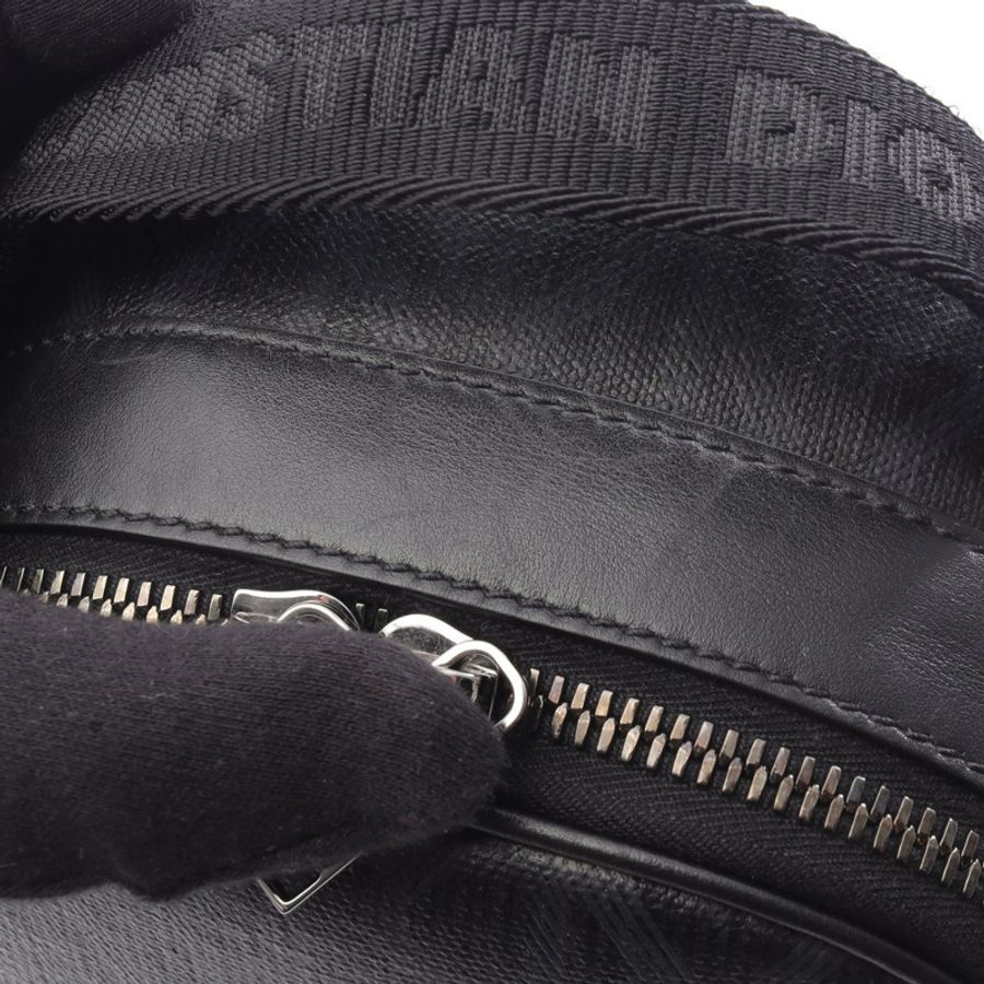 Christian Dior Rider Mini Sling CD Diamond 腰包帆布皮革黑色-4