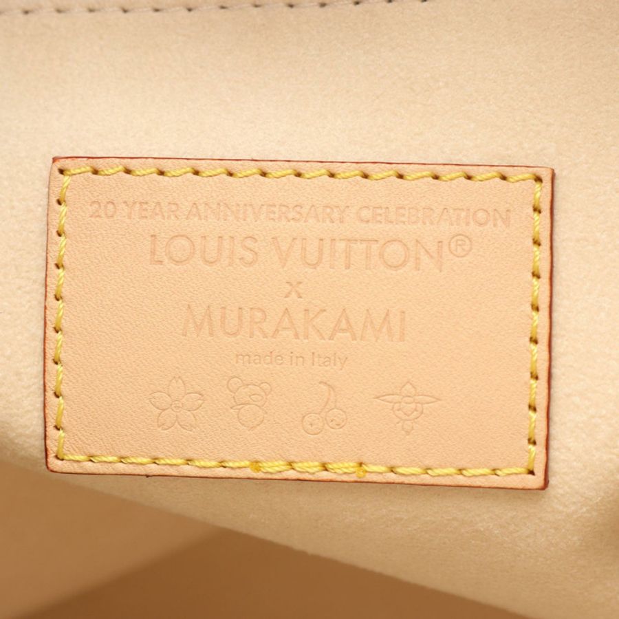 路易威登 Takashi Murakami On-the-Go Trunk MM 手提單肩包 M13079 白色-3
