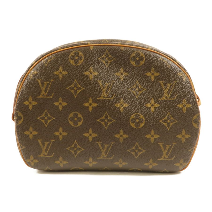 LOUIS VUITTON Monogram Blois金扣肩背袋棕色-1