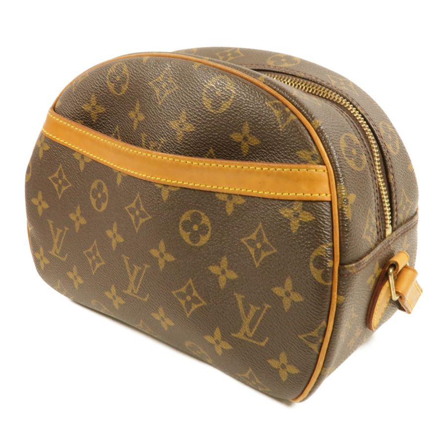 LOUIS VUITTON Monogram Blois金扣肩背袋棕色-2