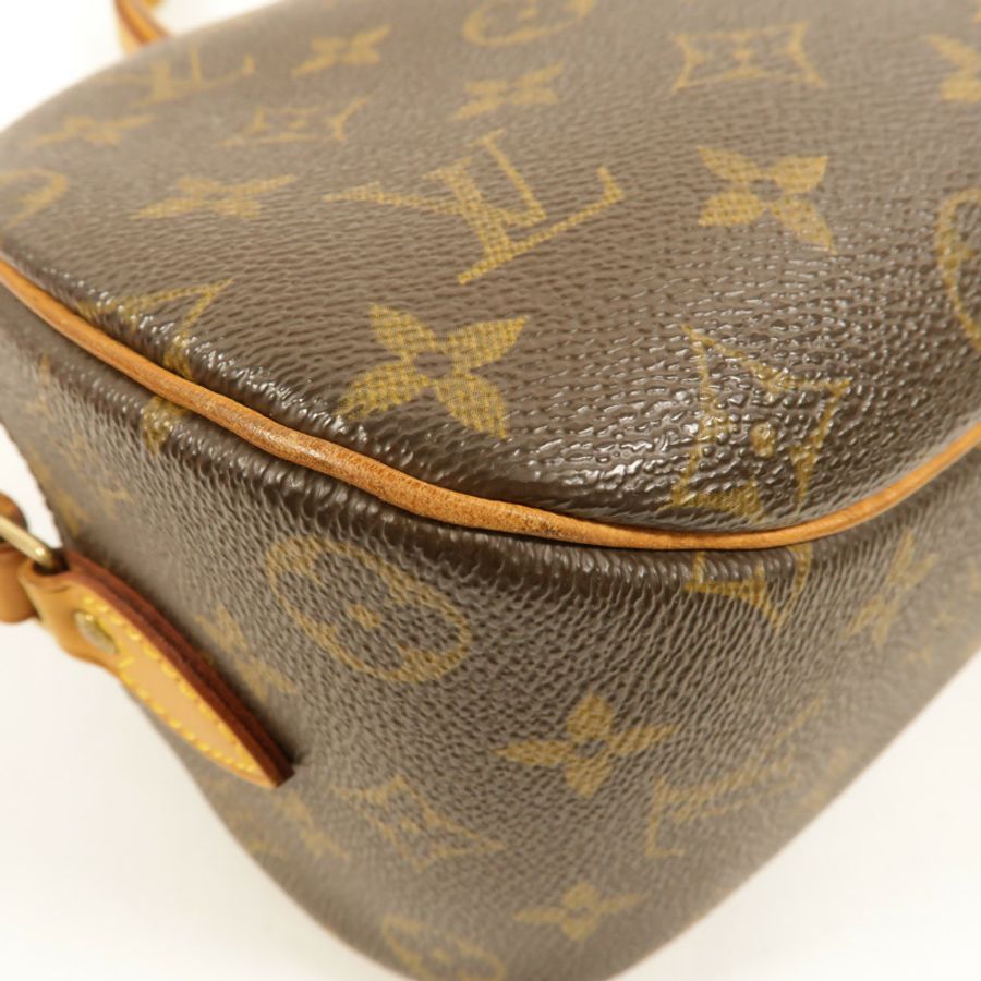 LOUIS VUITTON Monogram Blois金扣肩背袋棕色-11