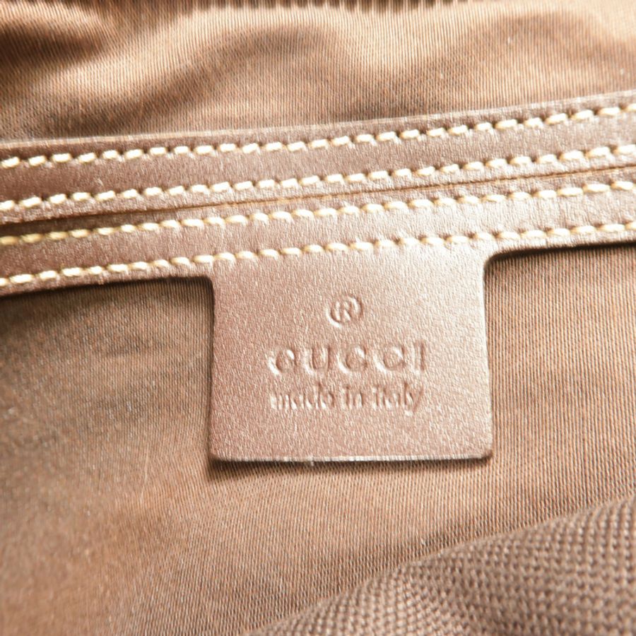 GUCCI 塗層帆布Shoulder Bag肩背袋-7