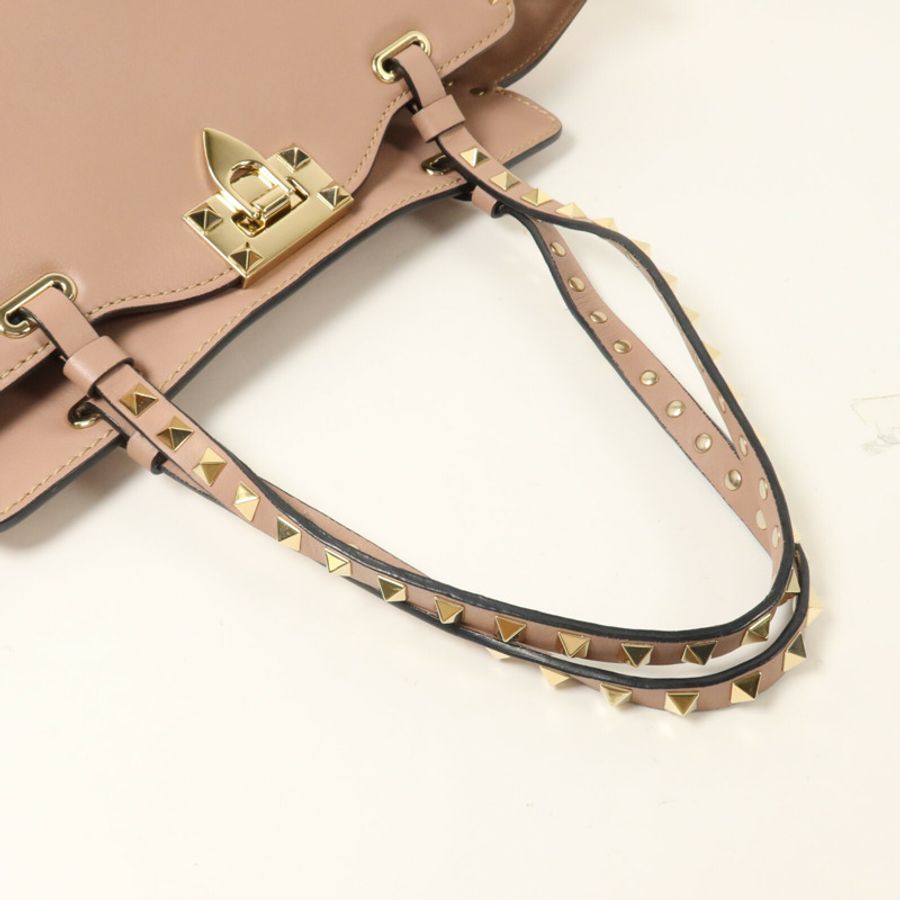 Valentino 牛皮皮革Hand Bag手挽袋-6