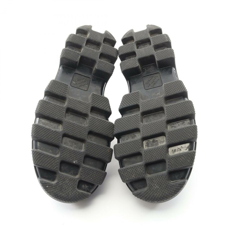 路易威登 LV Checker Line Damoflage 帆布運動鞋 #9 1/2 卡其色 二手-3