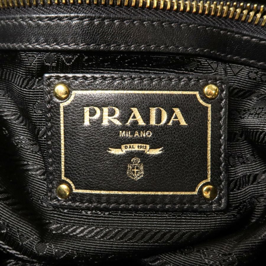 PRADA 羊皮皮革Shoulder Bag肩背袋-5