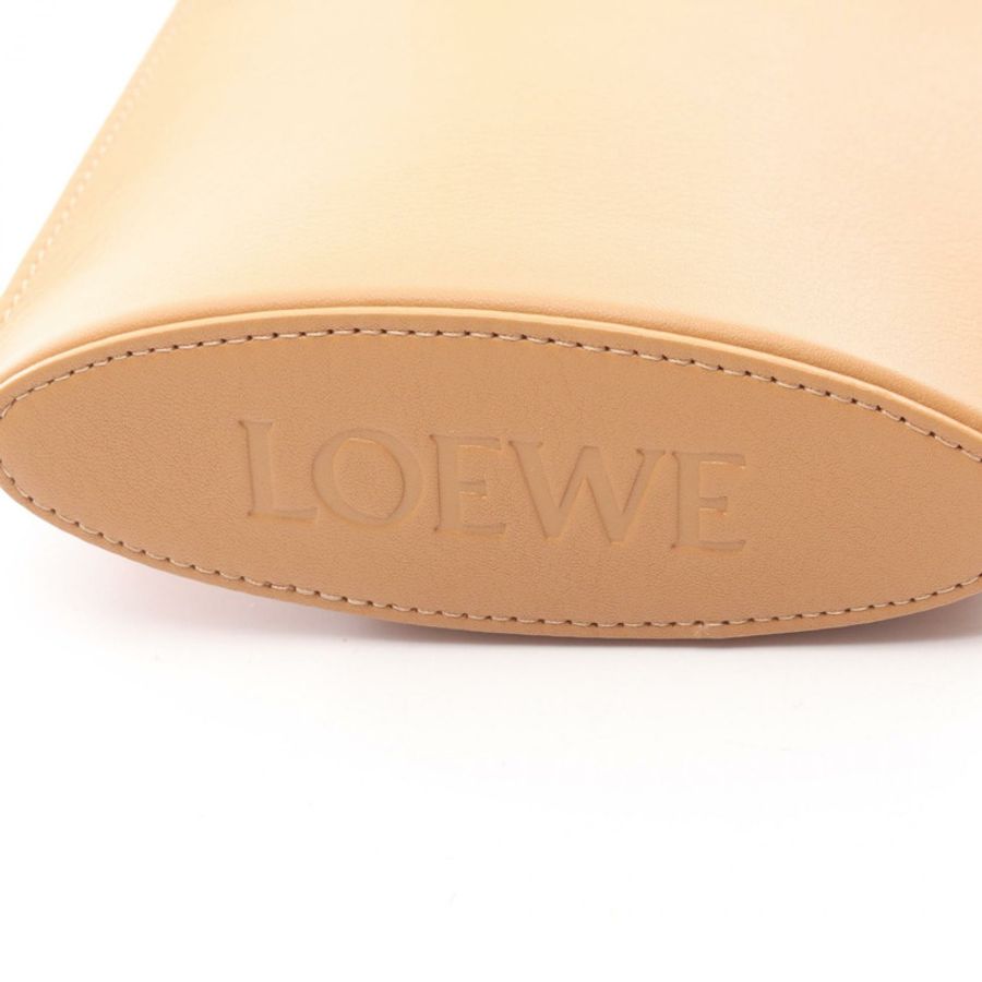 LOEWE Pebble Dice Pocket 單肩包 CPBPR12X012586 皮革 棕色 全新 女士-4