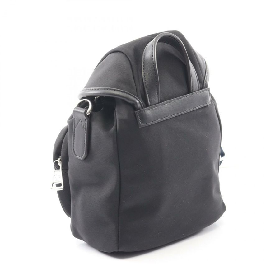 MONCLER MINI TRICK 單肩斜背包 5A00003M6980999 尼龍皮革 黑色-1