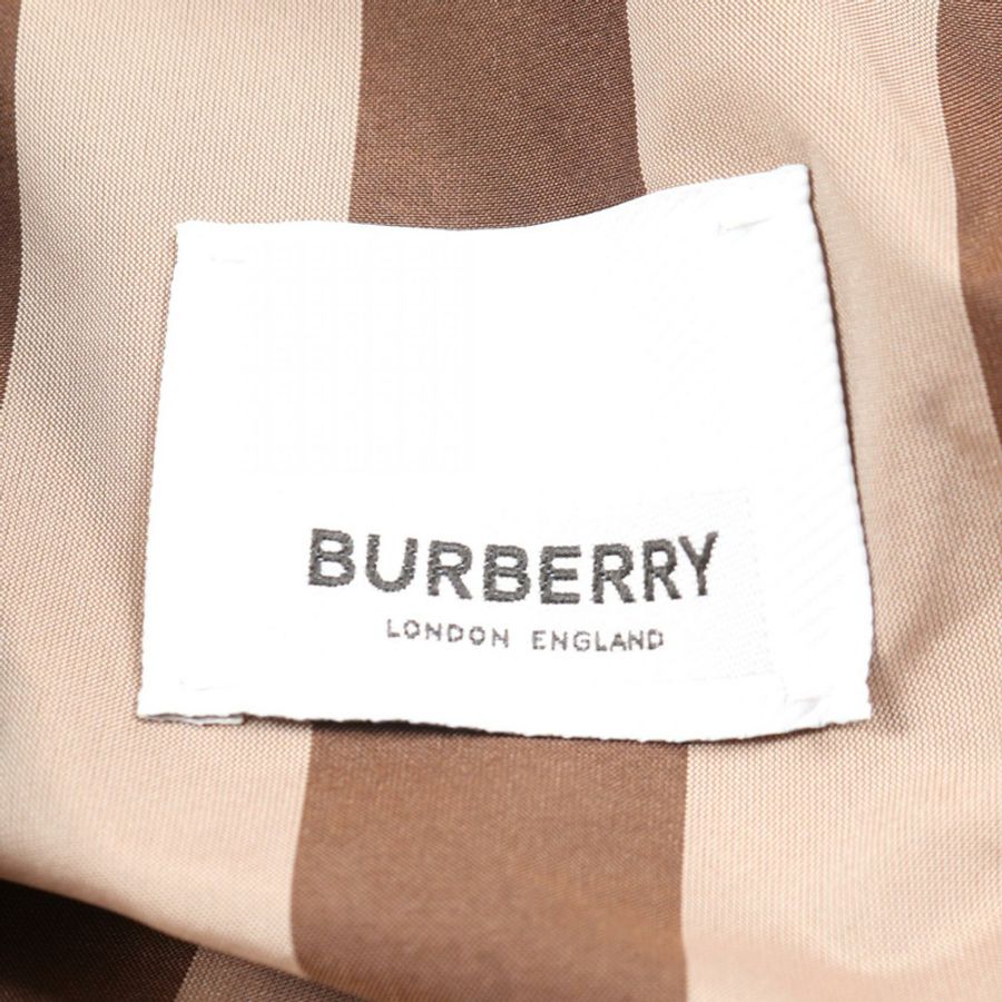 BURBERRY BINHAM LNG CHK 其他外套 80551578 聚酯纖維 棕色 多色 全新 女款-2