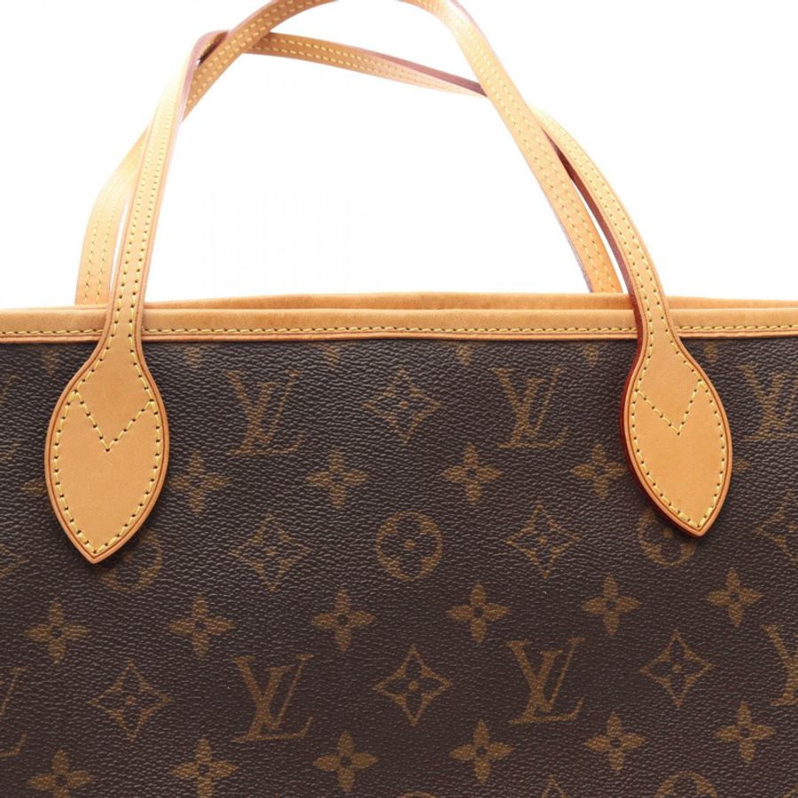 路易威登 Neverfull MM Shulder 手提包 M40156 Monogram 帆布皮革二手-8