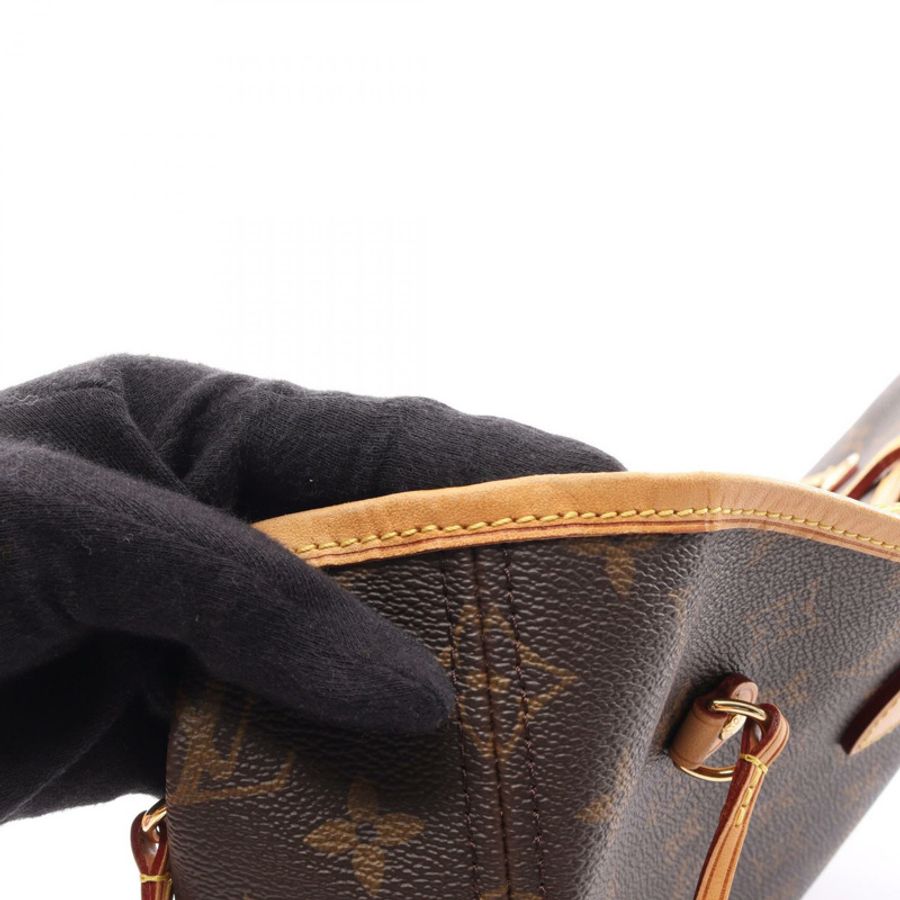 路易威登 Neverfull MM Shulder 手提包 M40156 Monogram 帆布皮革二手-10