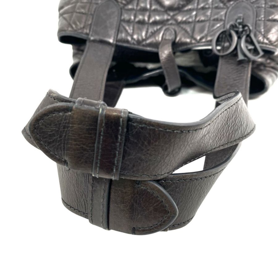 △ DIOR 迪奧 Black Calfskin Toujour Shoulder Bag 黑色小牛皮肩背包-267012363-15