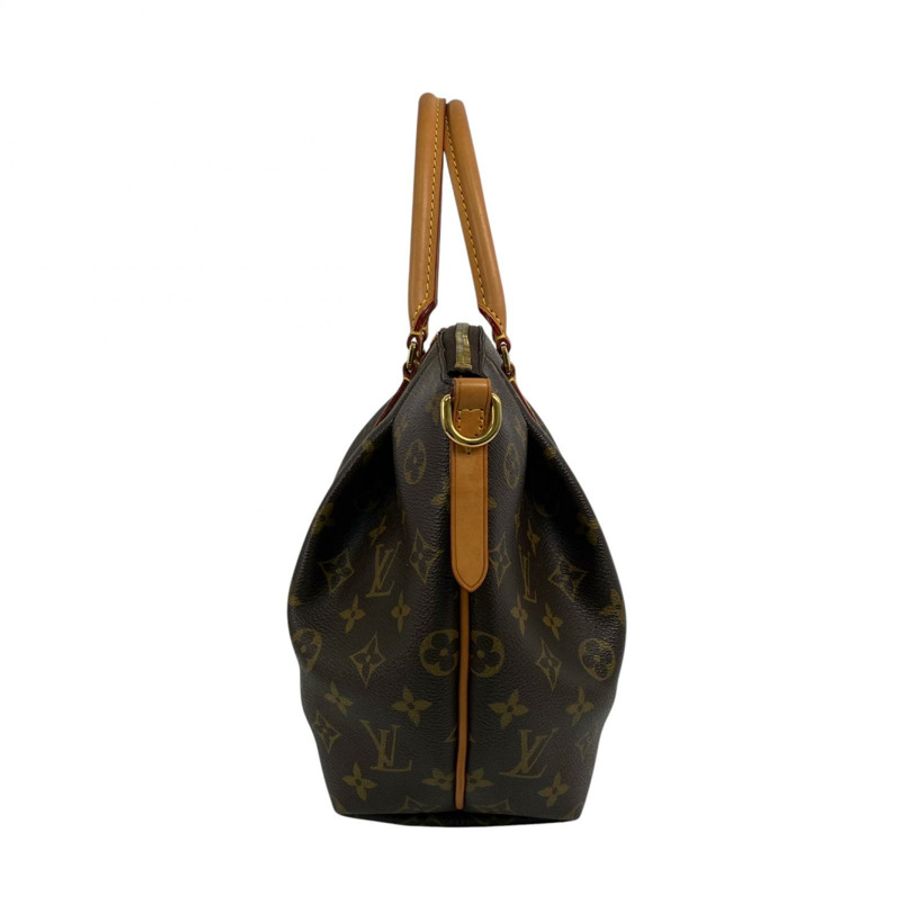 △ LOUIS VUITTON 路易·威登 Brown Coated Canvas Monogram Turenne MM 2 way bag 啡色塗層帆布經典老花兩用袋 M48814-267012802-3