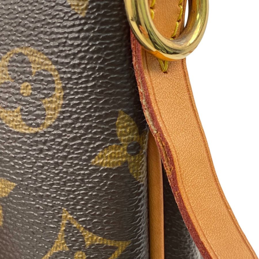 △ LOUIS VUITTON 路易·威登 Brown Coated Canvas Monogram Turenne MM 2 way bag 啡色塗層帆布經典老花兩用袋 M48814-267012802-18