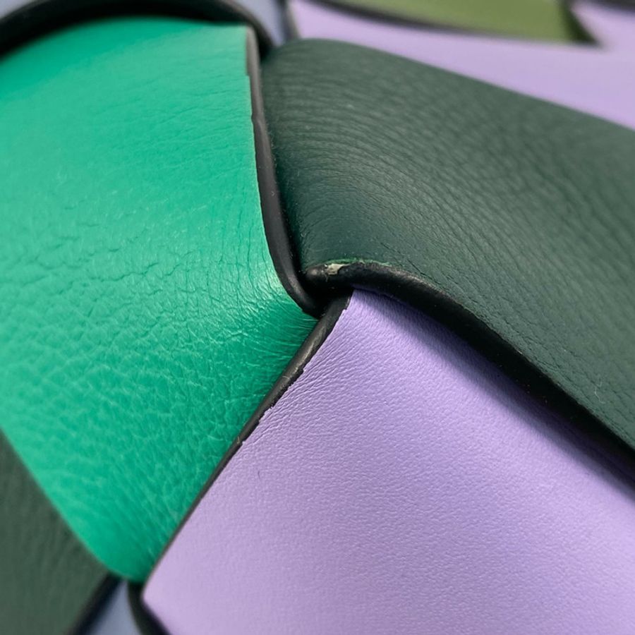 △ LOEWE 羅意威 Multicolor Calfskin 2 way bag 多色小牛皮兩用袋-267013206-7
