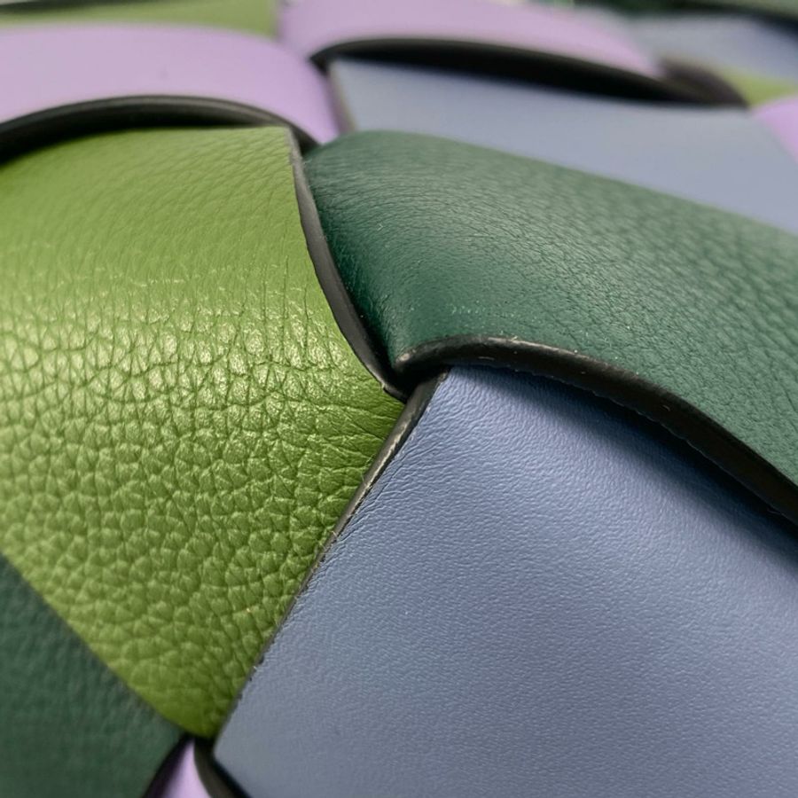 △ LOEWE 羅意威 Multicolor Calfskin 2 way bag 多色小牛皮兩用袋-267013206-9