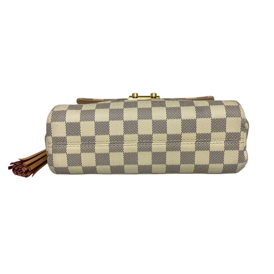 △ LOUIS VUITTON 路易·威登 Beige Coated Canvas 經典棋盤格紋 2 way bag 米色塗層帆布Damier Croisette兩用袋 N41581-267012966-5