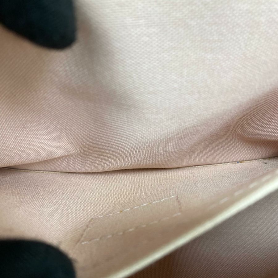△ LOUIS VUITTON 路易·威登 Beige Coated Canvas 經典棋盤格紋 2 way bag 米色塗層帆布Damier Croisette兩用袋 N41581-267012966-28
