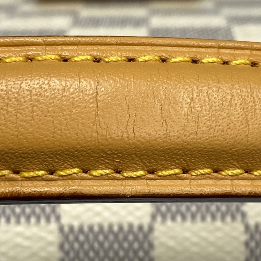 △ LOUIS VUITTON 路易·威登 Beige Coated Canvas 經典棋盤格紋 2 way bag 米色塗層帆布Damier Croisette兩用袋 N41581-267012966-33