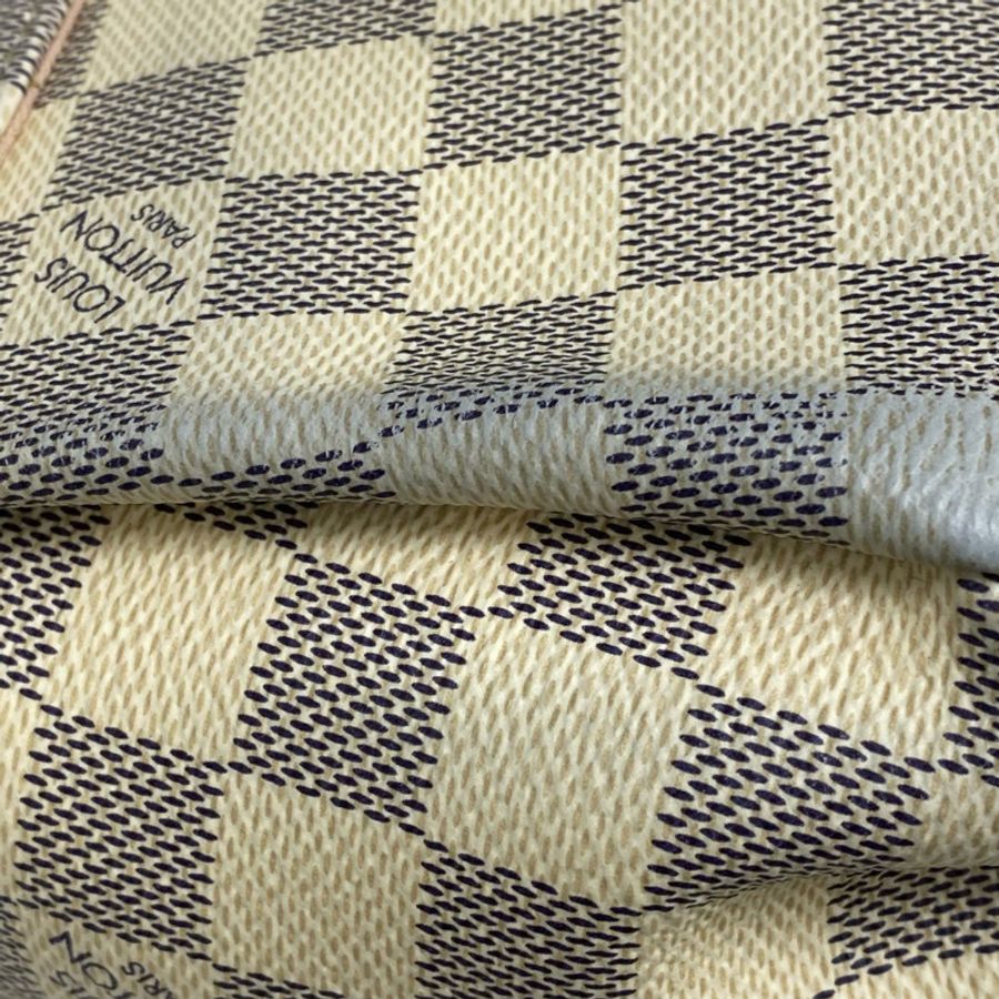 △ LOUIS VUITTON 路易·威登 Beige Coated Canvas 經典棋盤格紋 2 way bag 米色塗層帆布Damier Croisette兩用袋 N41581-267012966-34
