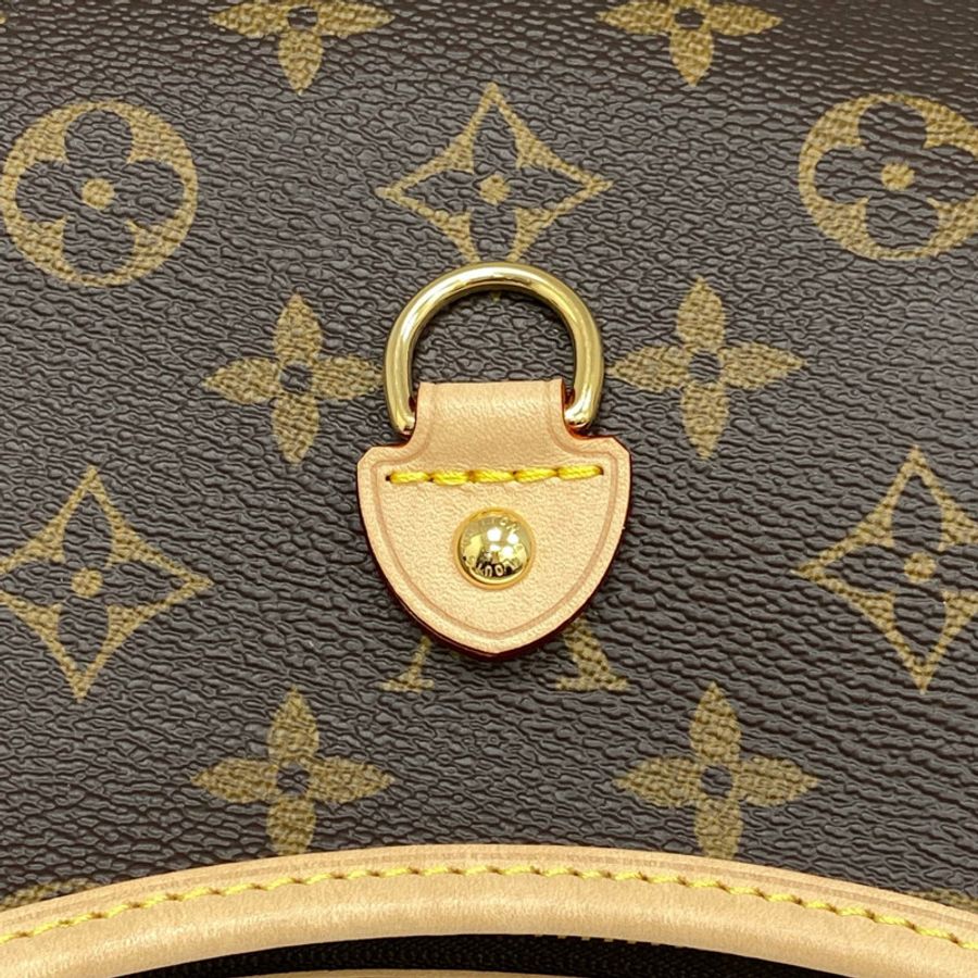 △ LOUIS VUITTON 路易·威登 Brown Coated Canvas Lineup Monogram Shoulder Bag 啡色塗層帆布經典花紋肩背包 M27335-267013188-17