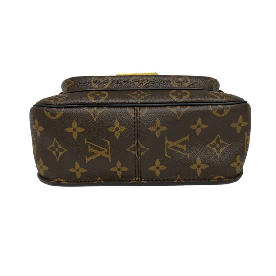 △ LOUIS VUITTON 路易·威登 Brown Coated Canvas Passy Monogram Chain Shoulder Bag 啡色塗層帆布經典花紋鏈條肩背包 M45592-267011571-5